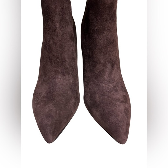 NWOT Marc Fisher LTD Rayya Slouch Mid Calf Bootie Wine 9 - Picture 3 of 8